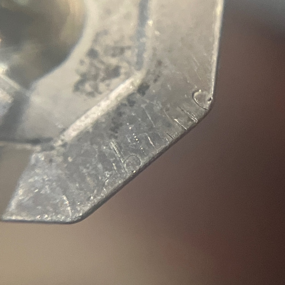 Antique/Vintage Sterling Silver Octagon Stick / Tie Pin - Picture 7 of 10